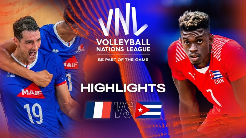 Обзор и лучшие моменты мужской VNL Лиги Наций 2023 от 23 июня: