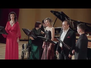 Иоганнес Брамс - «Песни любви» для вокального квартета и фортепианного дуэта, Op. 52