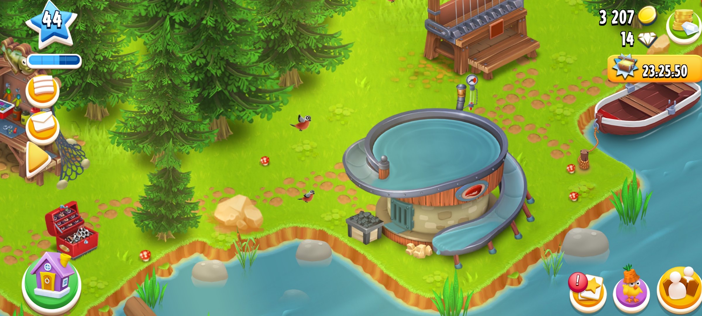 Здравствуйте, подскажите пожалуйста ,почему так медленно появляются раки в бассейне у меня?